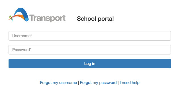 Transport NSW - school portal